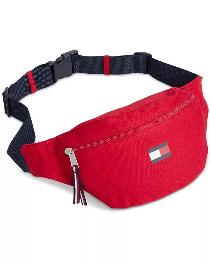 Поясна сумка Tommy Hilfiger бананка 1159811182 (Червоний, One size)