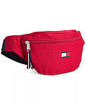 Поясна сумка Tommy Hilfiger бананка 1159811182 (Червоний, One size), фото 3