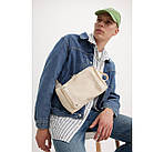 Сумка через плече Levi's рюкзак — слінг 1159811189 (Молочний, One Size), фото 3