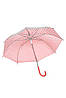 Парасолька напівавтомат тростина світло-рожевого кольору 184410P, фото 2