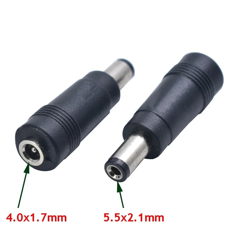 Перехідник DC гніздо 4.0x1.7mm на штекер 5.5x2.1mm
