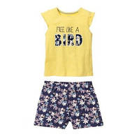 Піжама літня для дівчинки "Bird", зріст 110 / 116 (4-6 років)