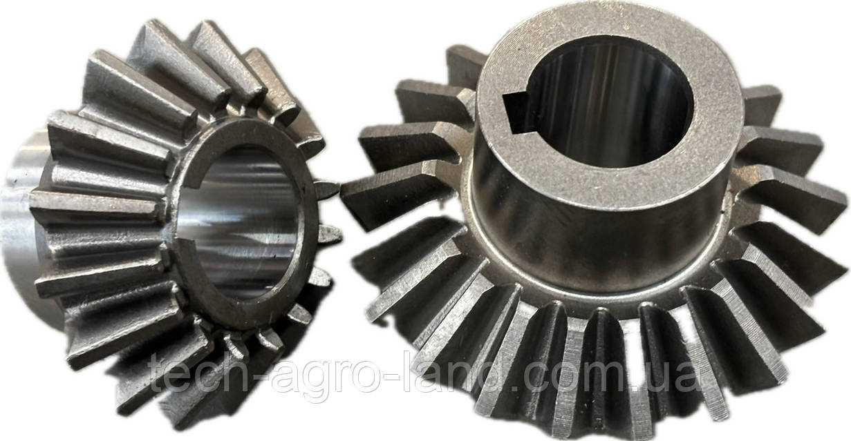 Шестерня коническая Z-17; Z-21 (пара) на польскую роторную