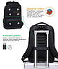 Шкільний рюкзак Bruno Cavalli 17154 чорний, фото 7