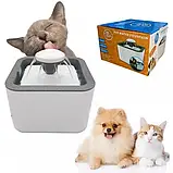 Поїльник для тварин Pet Water FOUNTAIN Автоматичний поїльник — фонтан SV227, фото 4