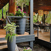 Кашпо Engard "Торіно", 32х32х62 см (GA08-1), фото 5