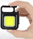 Ліхтар-брелок Optima з магнітом Mini COB 500 lum Чорний (XK-Mini COB) SV227, фото 4