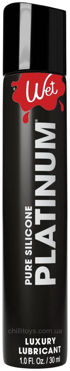 Лубрикант на силіконовій основі Wet Pure Silicone Platinum (30 мл) SO9870, фото 1