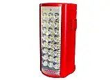 Ліхтар переносний світлодіодний з повербанком Almina DL-2424 24 LED, 30000 mAh, вбудований акумулятор SV227, фото 5