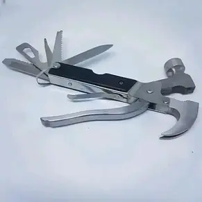 Багатофункціональний молоток-цвяходер Інструмент Мультитул Tac Tool 18 in 1 YU227, фото 5