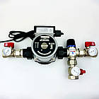 Термостатичний вузол на подачу LADOMIX.T1 25-40K з насосом DN1" KVANT, фото 2