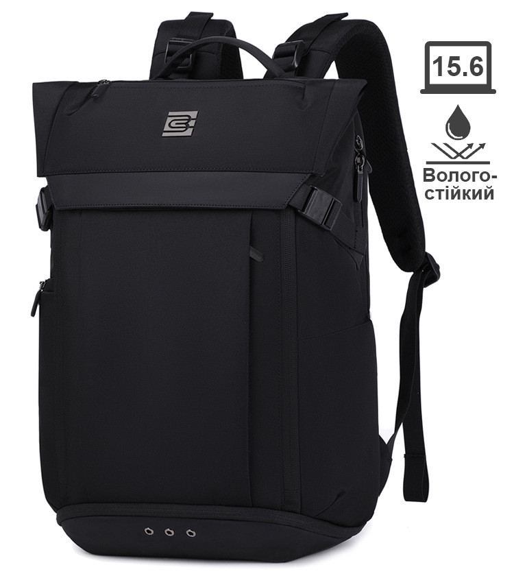 Шкільний рюкзак Bruno Cavalli 19672 чорний, фото 1