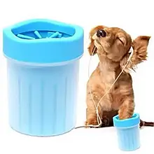 Лапомийка для собак і кішок Soft Gentle маленька склянка для миття лап тварин YU227