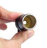 Гніздо прикурювача з кабелем 12-24В 15А 300Вт автомобільне, фото 3