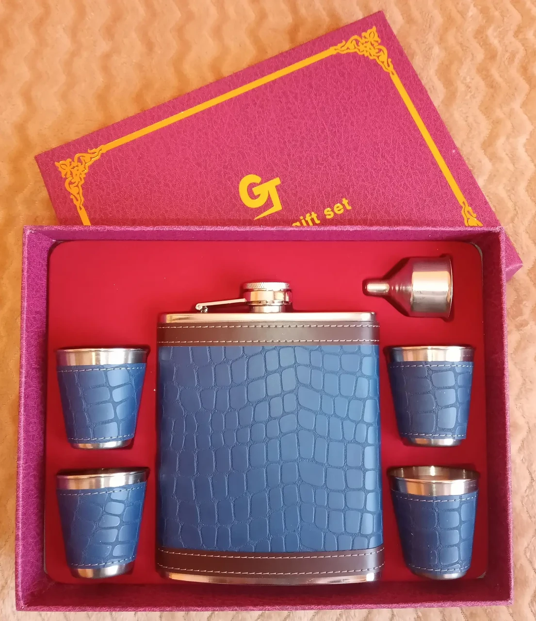 Подарунковий набір із флягою для чоловіків, фото 1