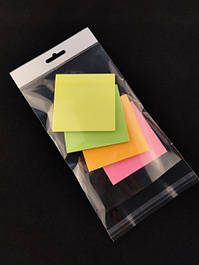 Пакети з єврослотом, клапаном та клейкою стрічкою