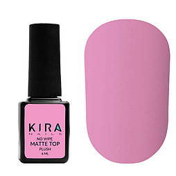 Матовий топ для нігтів Kira Nails без липкого шару 6 мл
