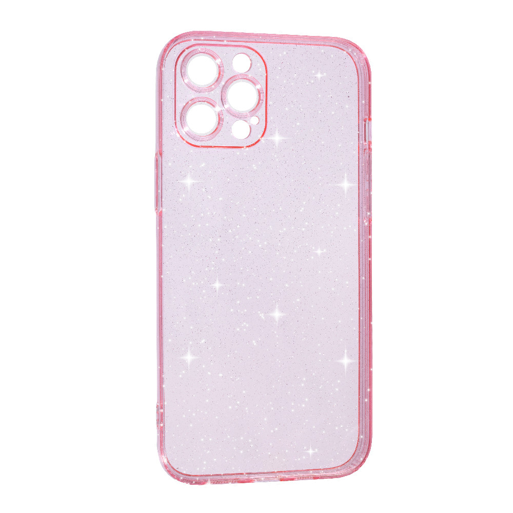 Силіконовий чохол Clear Shine для Apple iPhone 12 Pro Pink
