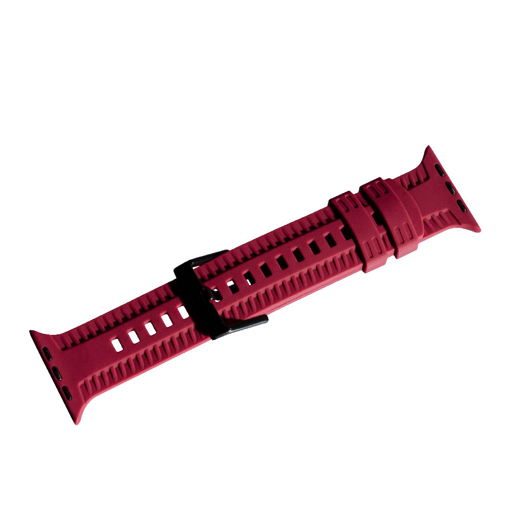 Ремінець Simple Stylish Band для Apple Watch 42/44/45 mm Bordo