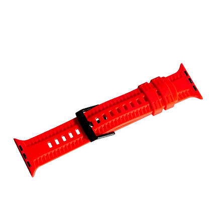 Ремінець Simple Stylish Band Apple Watch 42/44/45/49 mm, Red, фото 1