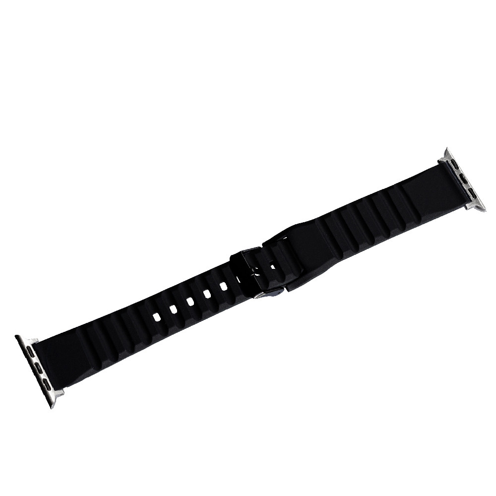 Ремінець Slim Ribbed Band для Apple Watch 42/44/45 mm Black