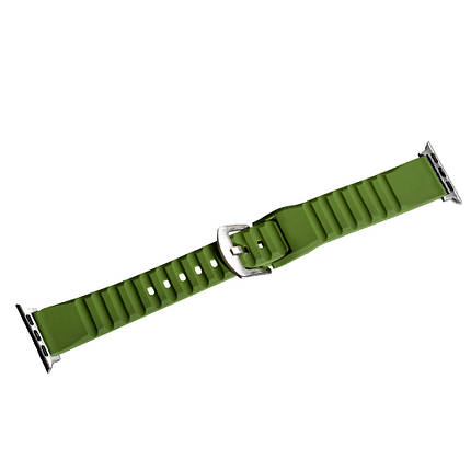 Ремешок Slim Ribbed Band Apple Watch 42/44/45/49 mm, Green, фото 1