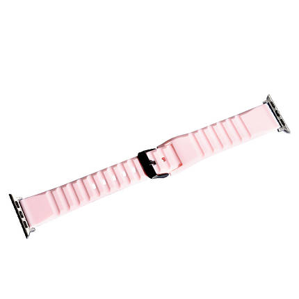 Ремінець Slim Ribbed Band для Apple Watch 42/44/45/49 mm Pink, фото 1