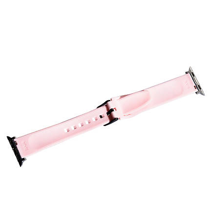 Ремінець Slim Ribbed Band для Apple Watch 42/44/45/49 mm Pink, фото 3