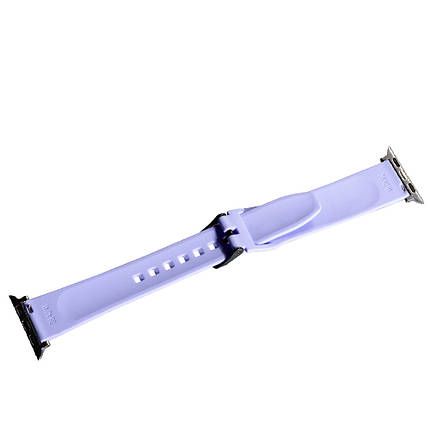 Ремінець Slim Ribbed Band для Apple Watch 42/44/45/49 mm Purple, фото 1