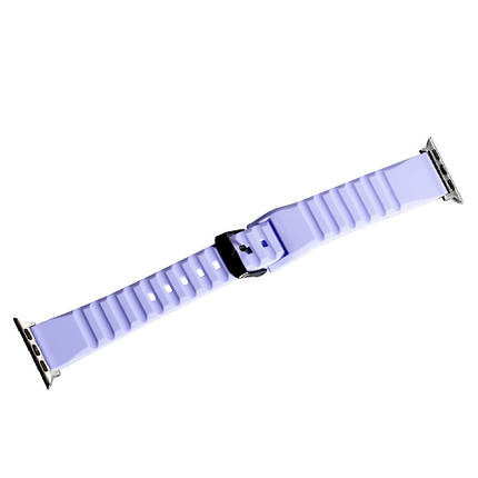 Ремінець Slim Ribbed Band для Apple Watch 42/44/45/49 mm Purple, фото 3