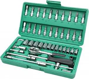 Набір інструментів у валізці Piece Tool Set (46 предметів) YU227, фото 3