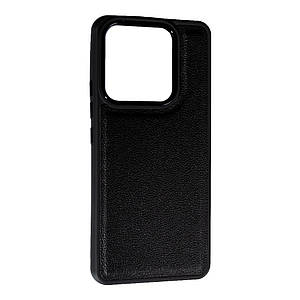 Чохол Leather Case для Xiaomi Redmi Note 13 Pro (5G)/Poco X6 Black