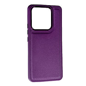 Чохол Leather Case для Xiaomi Redmi Note 13 Pro (5G)/Poco X6 Violet