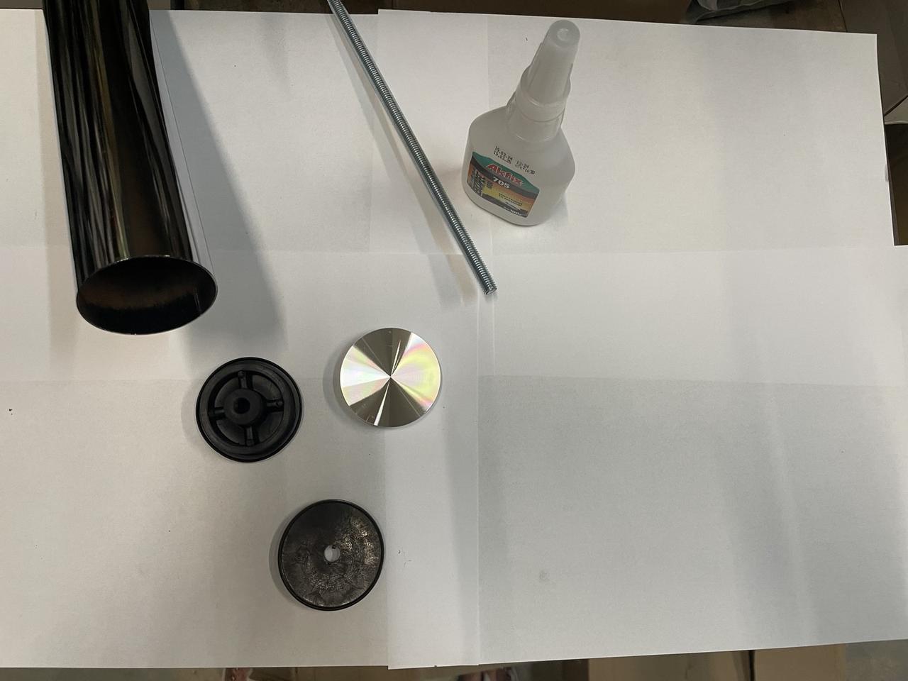 Комплектуючі для скляного столу