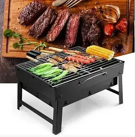 Портативний гриль-барбекю BBQ Grill Portable TL-372, складаний переносний мангал для дому дачі та туризму. iC227