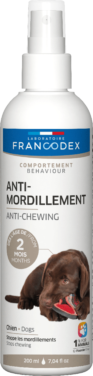 Спрей від гризіння Francodex (Франкодекс) Anti Chew Puppy Dog для цуценят і собак, 200 мл