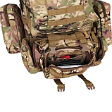 Військовий рюкзак колір мультикам Trizand 8923 HQ на 45 літрів, фото 7