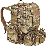 Військовий рюкзак колір мультикам Trizand 8923 HQ на 45 літрів, фото 6