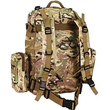 Військовий рюкзак колір мультикам Trizand 8923 HQ на 45 літрів, фото 8