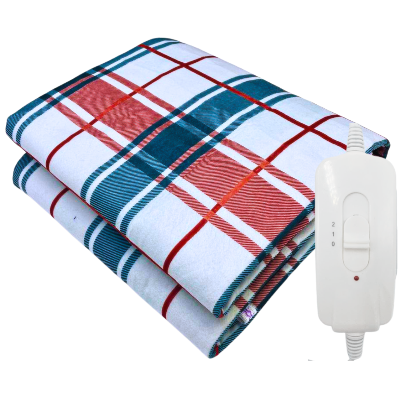 Електропростирадло з підігрівом односпальне Electric blanket, 75х150 см, 2 роки гарантії, Туреччина