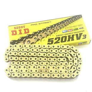 Ланцюг сальникова посилена ORing 520НV 120 ланок квадроцикла ATV мотоцикла DID