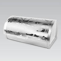 Хлібниця 36х25х16,8см нержавіюча сталь/пластик Maestro