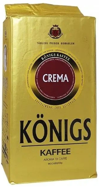ОРИГІНАЛ! Кава мелена Konigs Crema, 500г