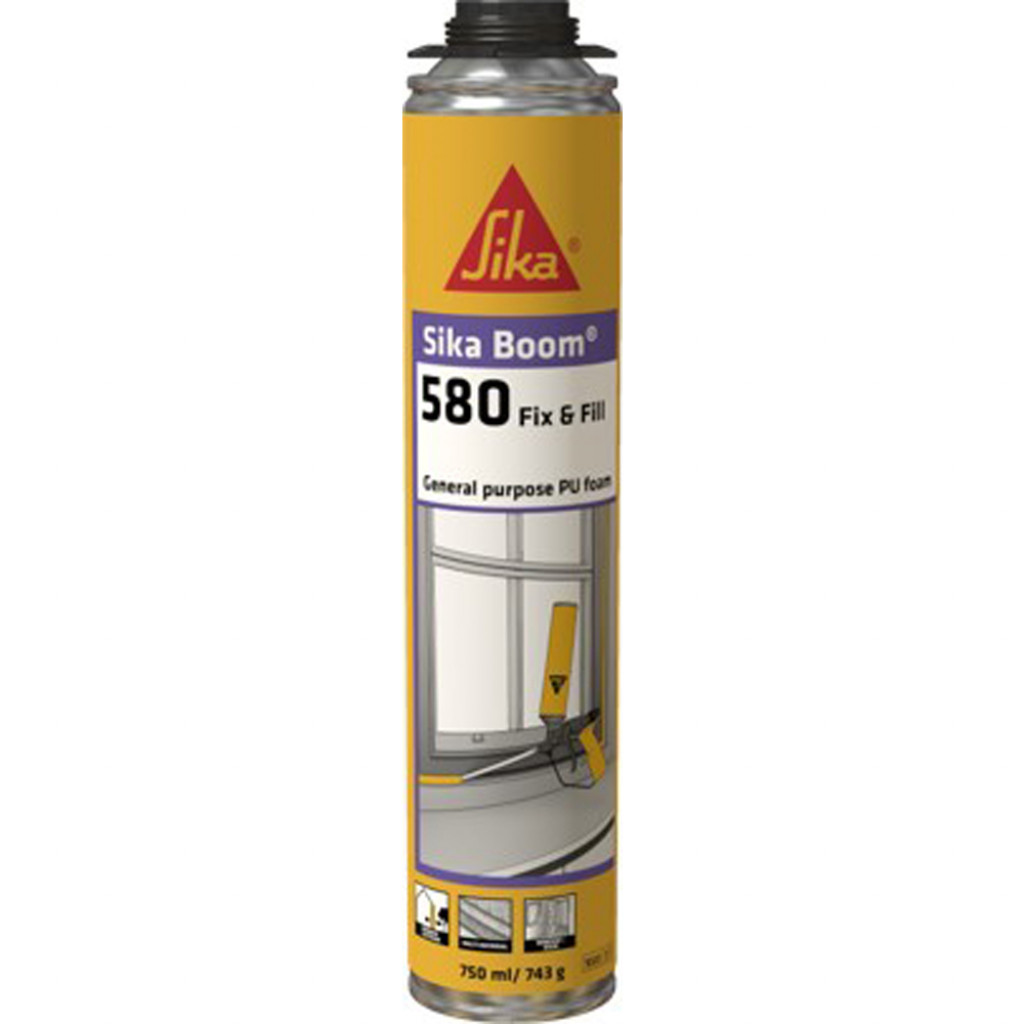 Піна монтажна Sika SikaBoom -580 Fix&Fill 750 мл, фото 1