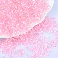 Бісер Бензиновий 2 мм 50 г Рожевий світлий