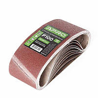 Стрічка шліфувальна нескінченна Apro P100 75x457 мм 10 шт.