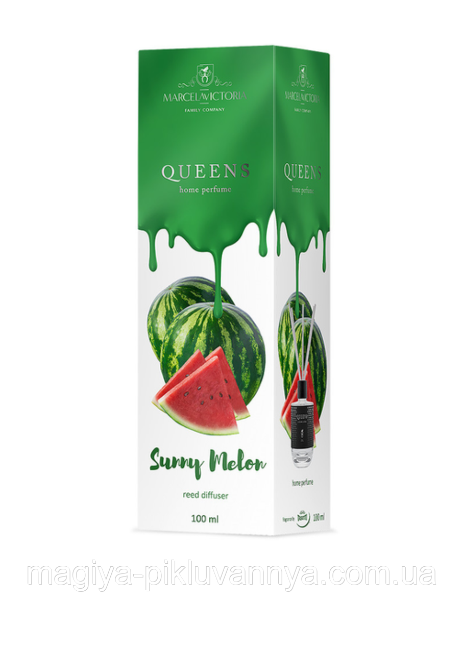 Ароматизатор Tasotti "Car & home" QUEENS White Sunny Melon / Літній кавун 100 мл