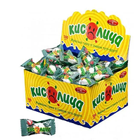 Жувальна гумка Кислиця (зі смаком кавуна) 100 шт/упаковка для дорослих і дітей.