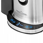 Соковижималка центробіжна ProfiCook PC-AE 1156 — 800 Вт, 5 швидкостей, 18 000 об/хв, корпус з нержавіючої сталі, 1 л для соку, 1,8, фото 5