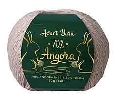 Avanti Yarn ANGORA 70 (Аванті Ярн Ангора 70) № 921 беж (Пряжа ангора, нитки для в'язання)